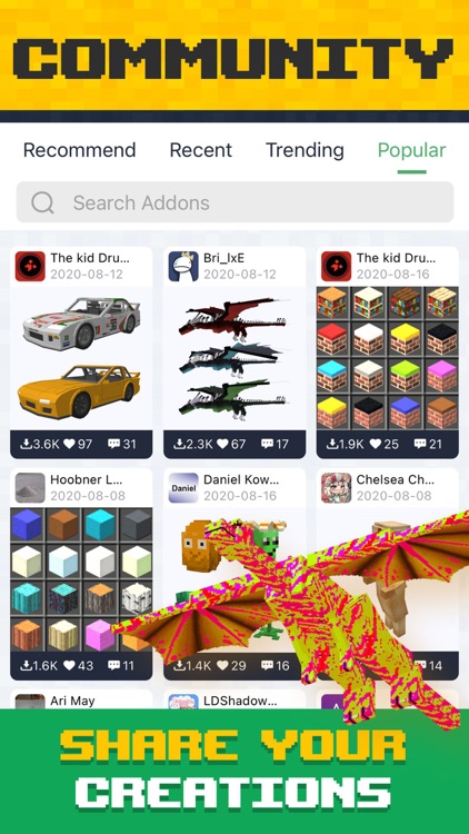 Crafty Addons for Minecraft PE