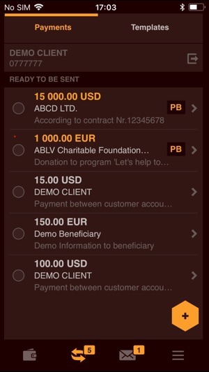 ABLV Internetbank for iPhone(圖2)-速報App