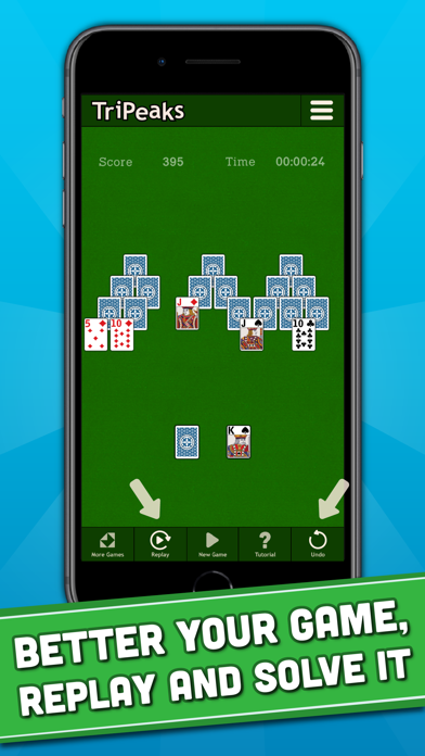 How to cancel & delete TriPeaks - Classic Solitaire from iphone & ipad 4