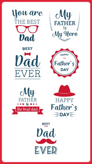 Best Papa Ever Father's Day IM(圖3)-速報App