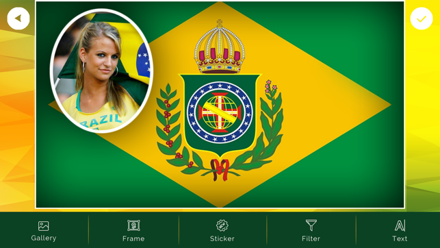 Brazil Independance Day Frame(圖3)-速報App