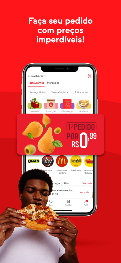 iFood: Delivery de comida - Overview - Apple App Store - Brazil