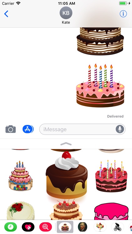 Cake Party Stickers screenshot-4