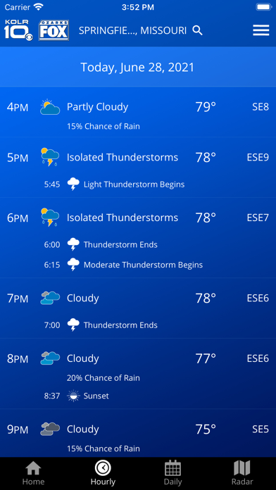 KOLR10 Weather Expertsのおすすめ画像2