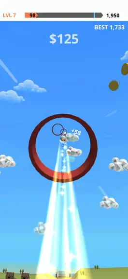 Game screenshot Golf: Sky Rings apk