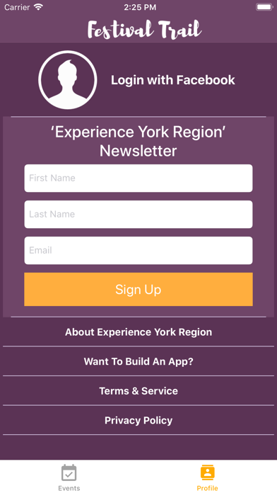 How to cancel & delete York Region Festival Trail from iphone & ipad 4