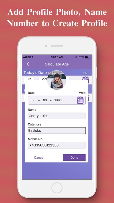 Age Calculator - Find Your Age screenshot 2