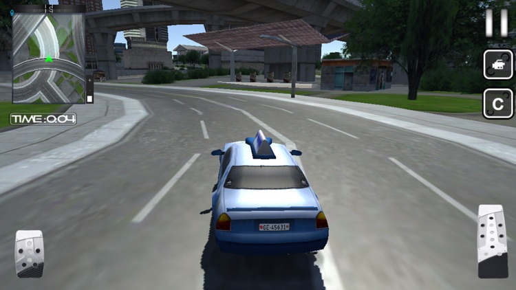 Crazy City Taxi Car Driver 3D screenshot-4