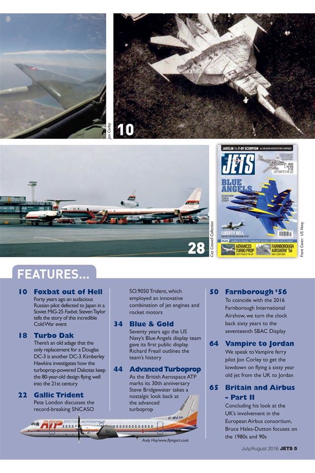 JETS Magazine - Aviation heritage news on classic airliner, military aircraft, aeroplane & jets screenshot 3