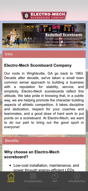 Electro-Mech Scoreboard App(圖1)-速報App