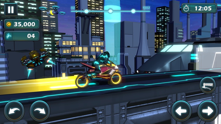 Real Robot Bike Racing Game screenshot-3