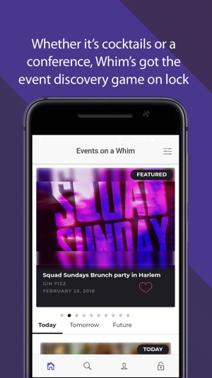 Events on Whim