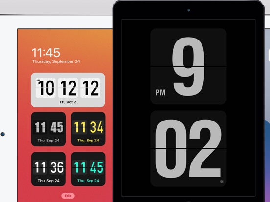 Flip Clock Pro - time widgets screenshot 3