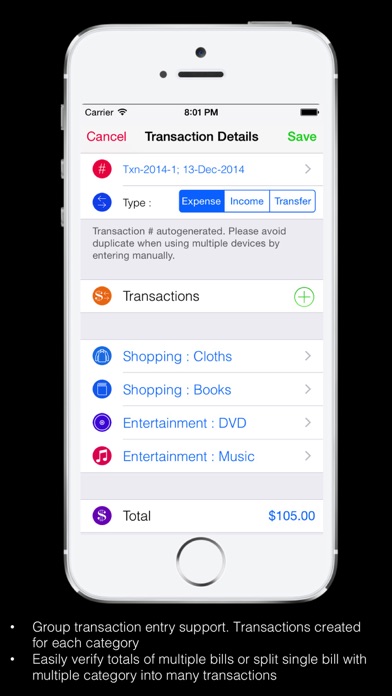 How to cancel & delete Expense Tracker Home budget from iphone & ipad 2