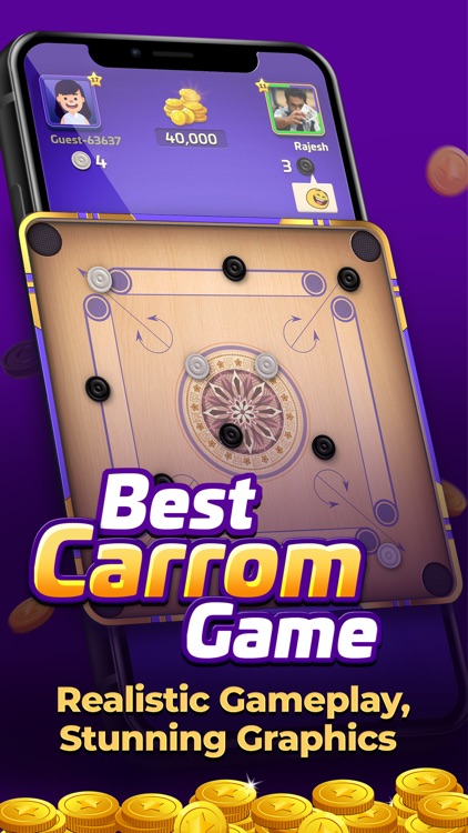 Carrom Gold : Game of Friends