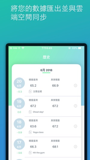 體重追蹤工具 - 減重監控工具(圖4)-速報App
