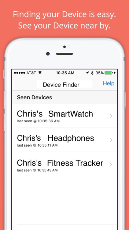 Find My Device - Bluetooth 4.0