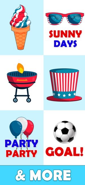 Animated July Fourth Stickers(圖6)-速報App