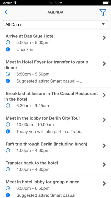 Directions Events