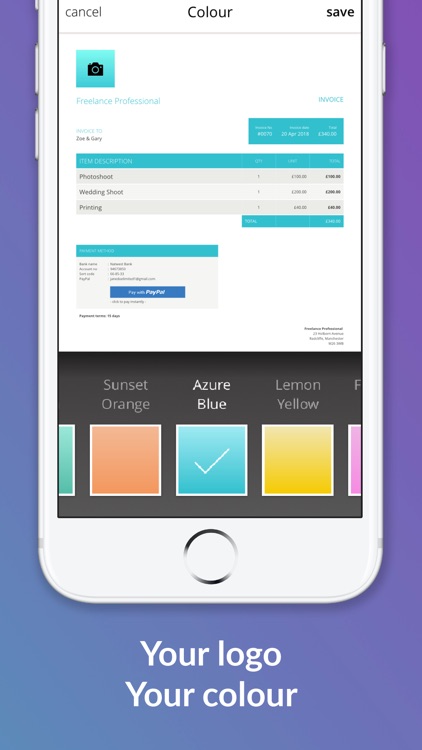 Albert Invoice Generator screenshot-4