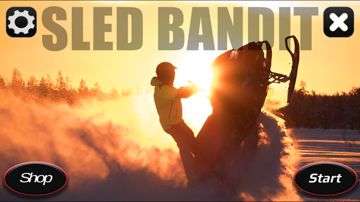 Sled Bandit - Snowmobile Game