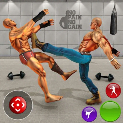 Gym Fight Club Kung Fu Games Icon