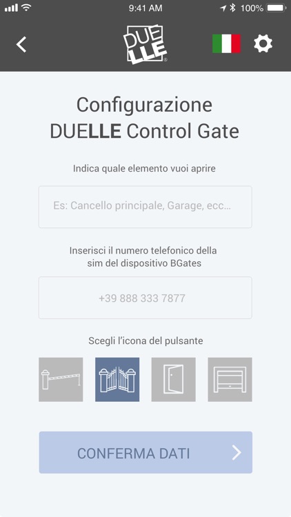 Duelle Control Gate