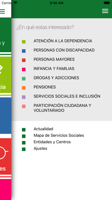 Servicios Sociales Andalucía screenshot 2