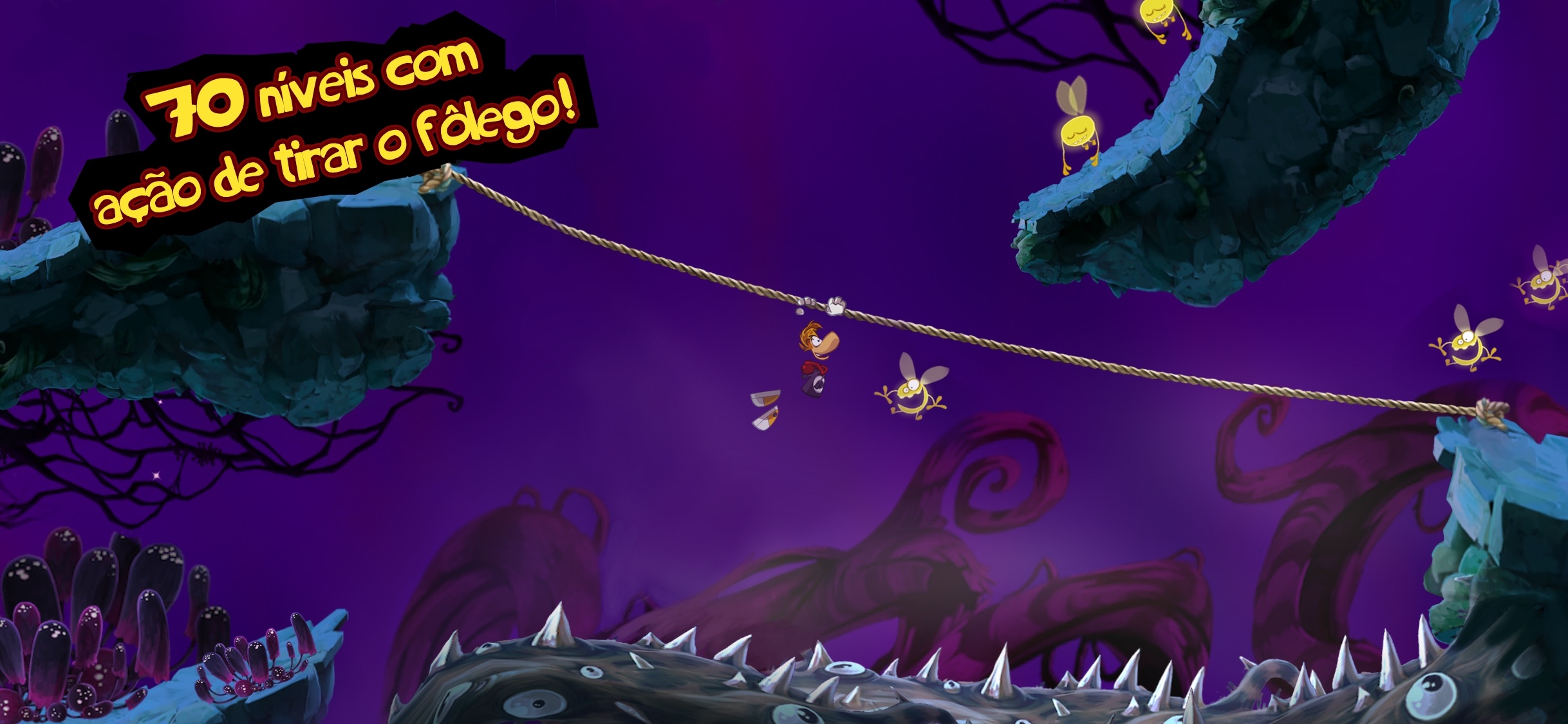 Screenshot do app Rayman Jungle Run