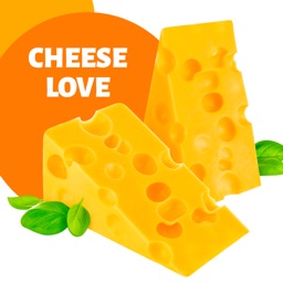 Animated Cheese Love Emoji