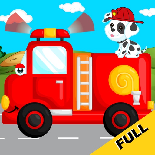 Fire-Trucks Game for Kids FULL Icon