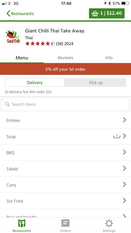 Menulog -Order Takeaway Online