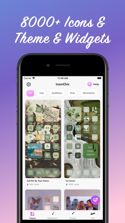 IconChic-Aesthetic Icons Theme screenshot-3