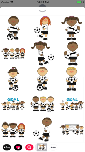 Soccer Toons Stickers(圖2)-速報App