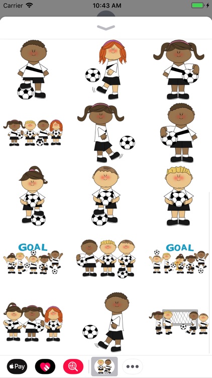 Soccer Toons Stickers