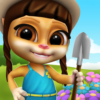 Descargar Gata Emma: Juegos de Jardin