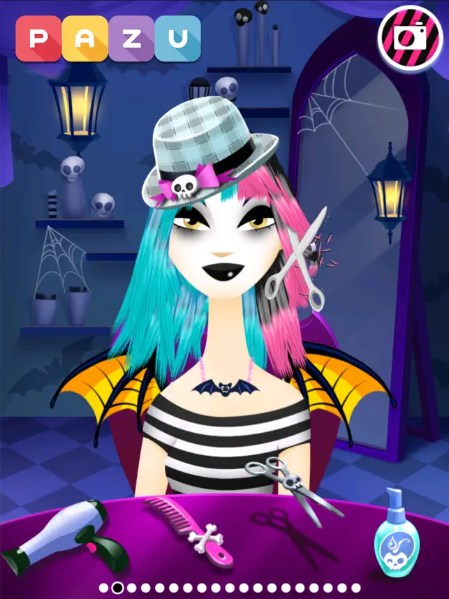 Obraz 2 Girls Hair Salon Monsters iphone