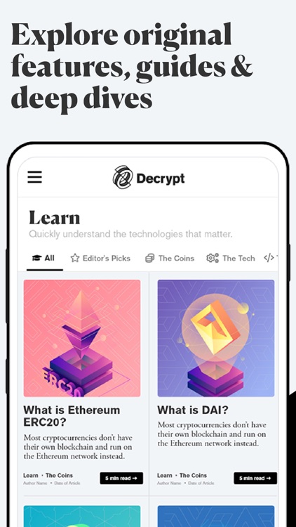 Decrypt: Bitcoin & crypto news screenshot-1