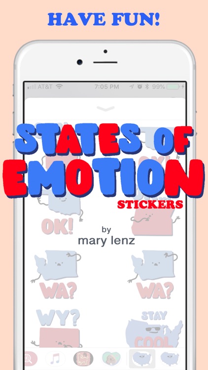 States of Emotion Stickers