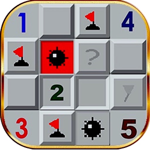 Classic MineSweeper Game. iOS App