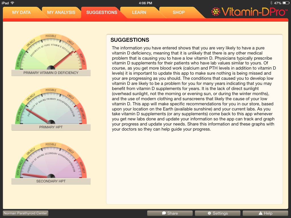 Vitamin-D Pro screenshot 4