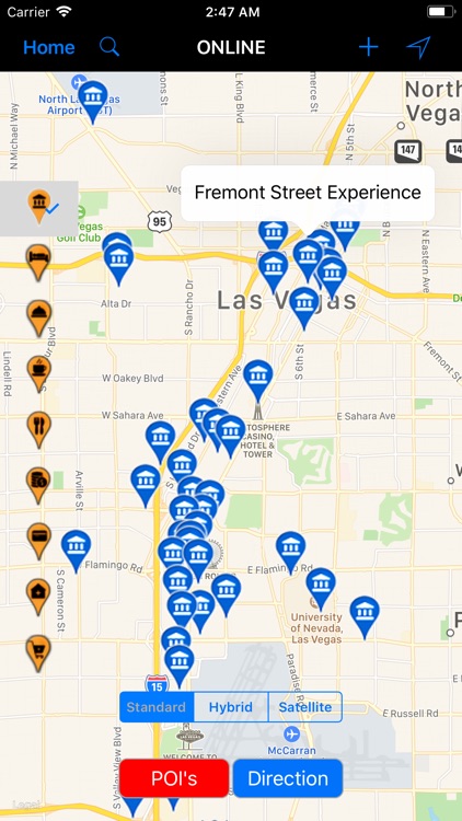 Las Vegas (Nevada) – City Map