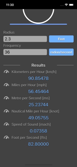 Circular Motion Calculator(圖6)-速報App