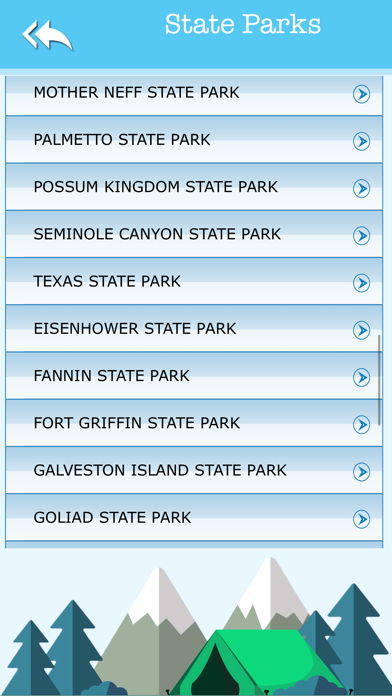 Texas Camping & State Parks screenshot 4