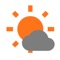 ウエザーニュースの天気予報を表示するアプリです。アプリを開くだけで、今いる場所の天気予報がわかります。