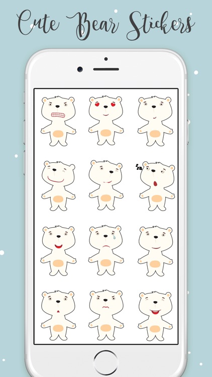 Animated Bear Stickers By Mobisoft Labs