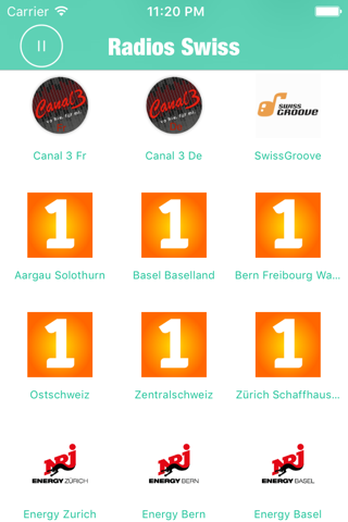 Radios Schweizer (Swiss Radio) screenshot 3