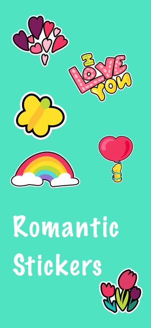 Cute Romantic Love Stickers(圖1)-速報App