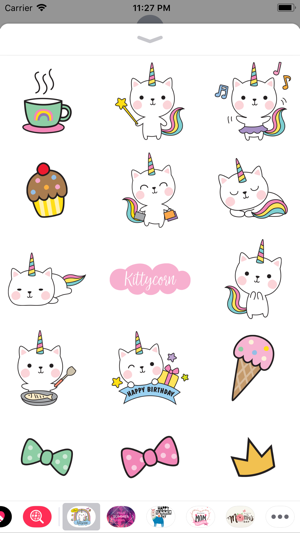 Sweet Kitty Unicorn Stickers(圖1)-速報App