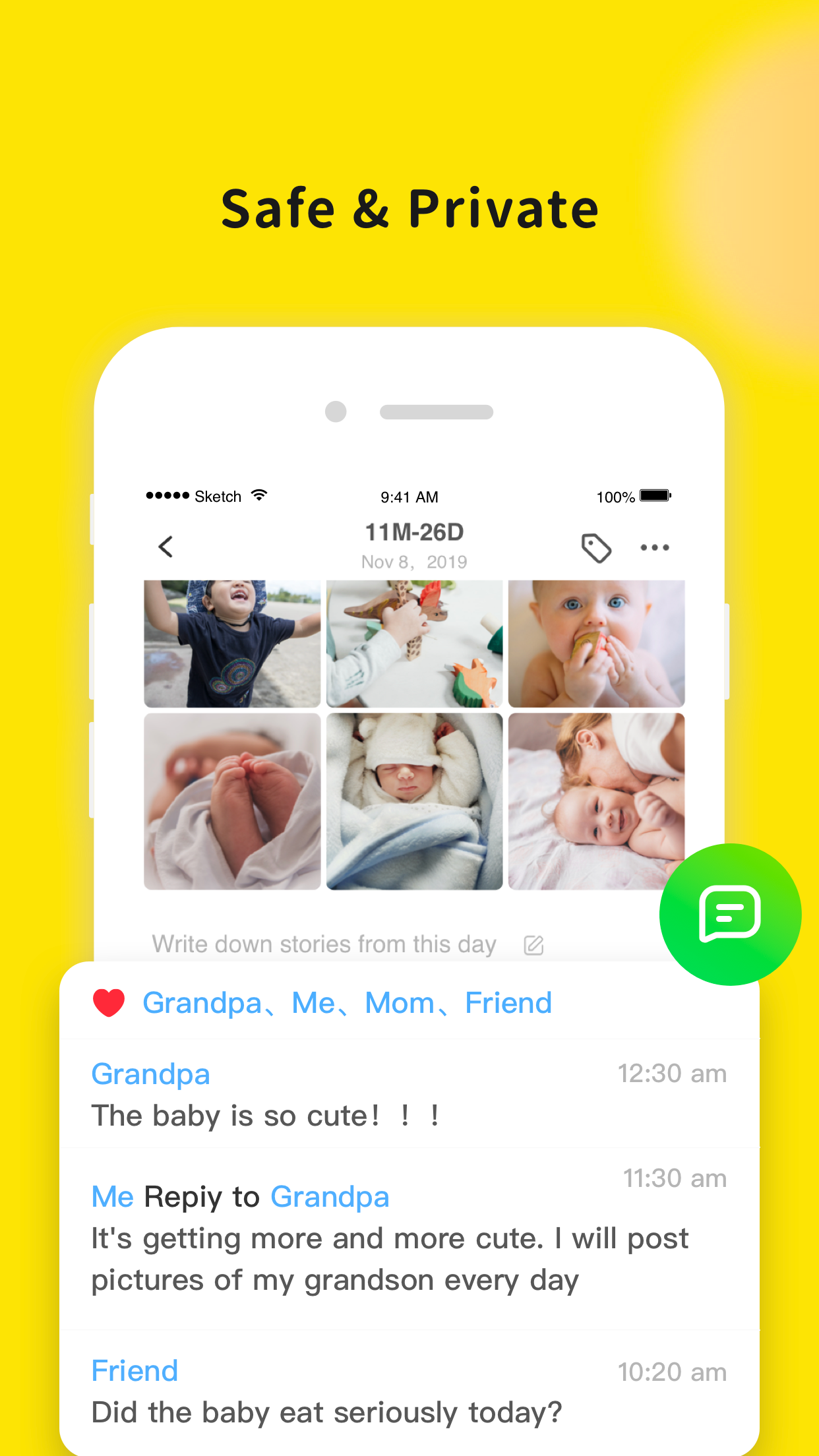 Peekaboo Moments Babybook for iPhone APP DOWNLOAD